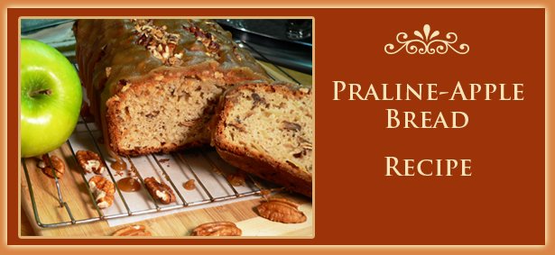 Praline-Apple Bread