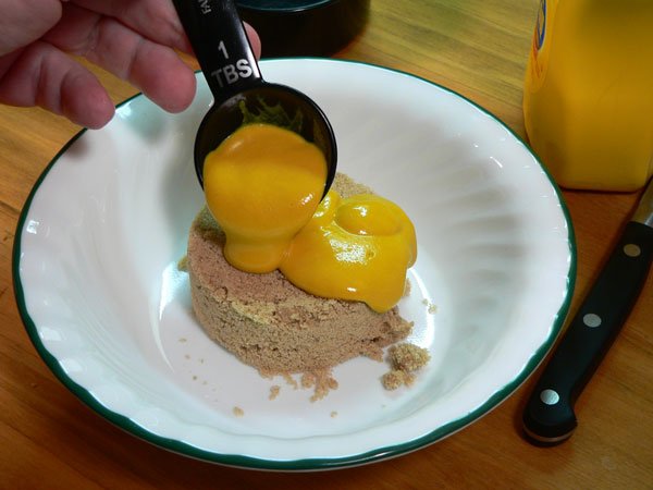 Baked Picnic Ham, add yellow mustard